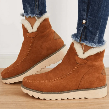 Damen Winterschuhe Warm Kuschelig Bequem