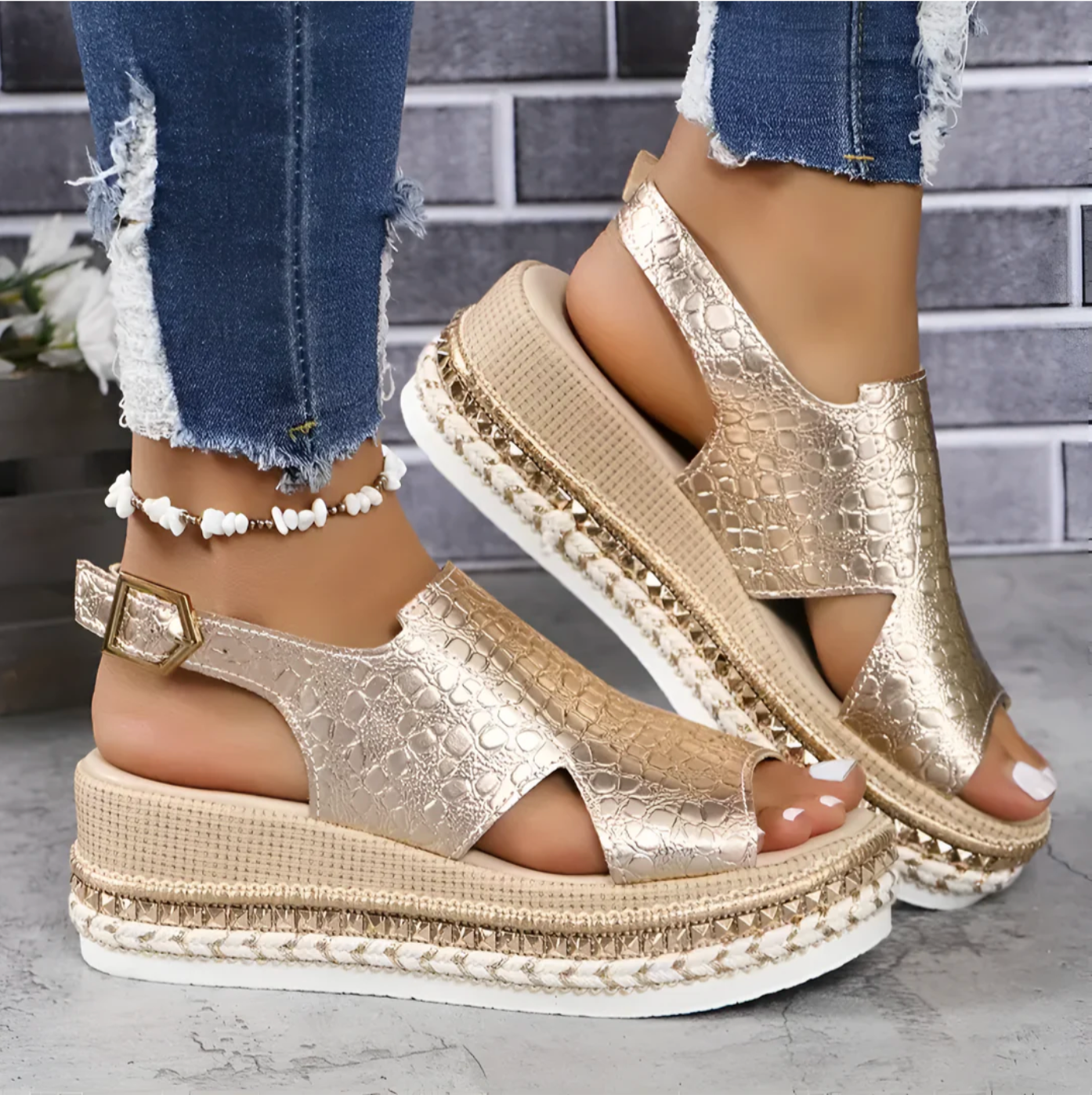 Orthopädische Sandalen Bequem Komfortabel Sommer