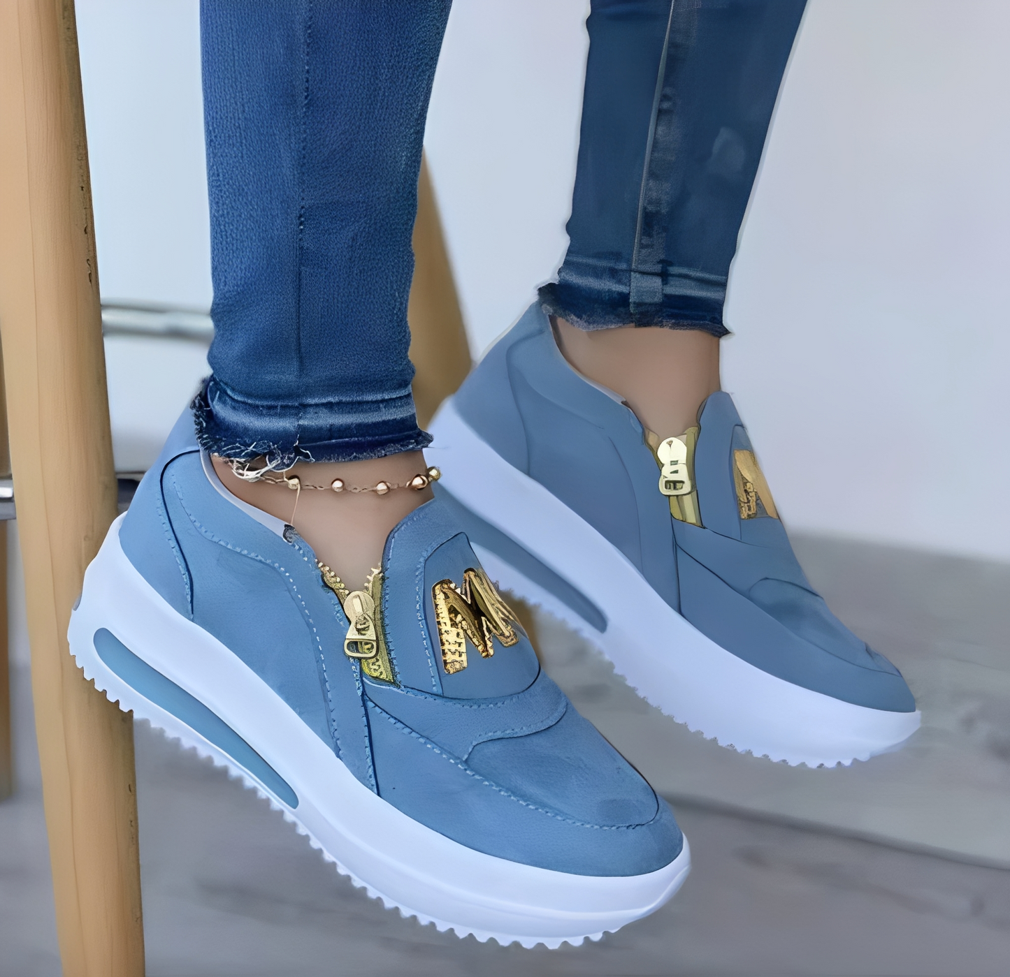 Stilvolle Damenschuhe Sneaker Frauen