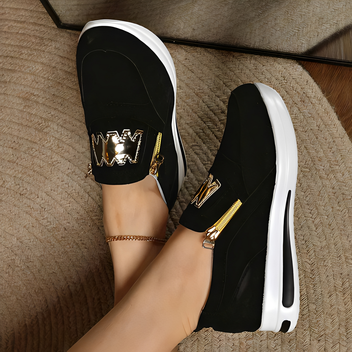 Stilvolle Damenschuhe Sneaker Frauen