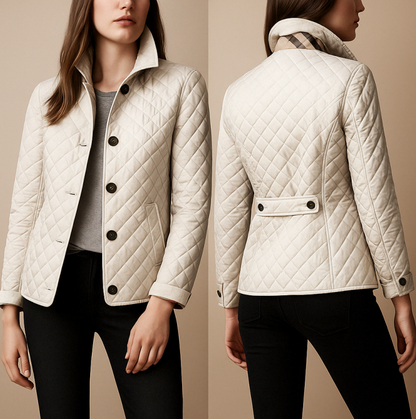 Frauen Steppjacke Elegant Warm Winter