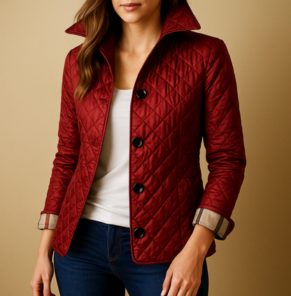 Frauen Steppjacke Elegant Warm Winter