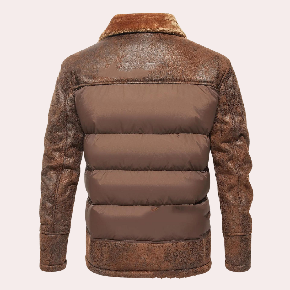 Schicke gesteppte Winterjacke für Herren 2