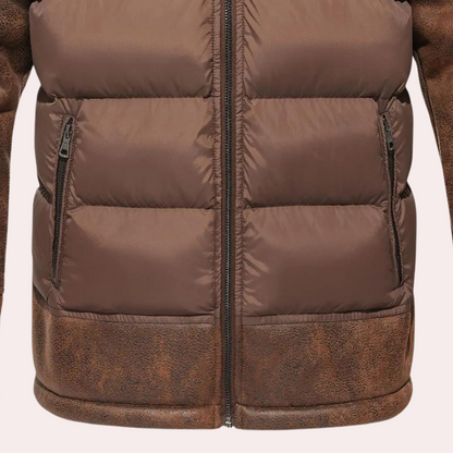 Schicke gesteppte Winterjacke für Herren 4