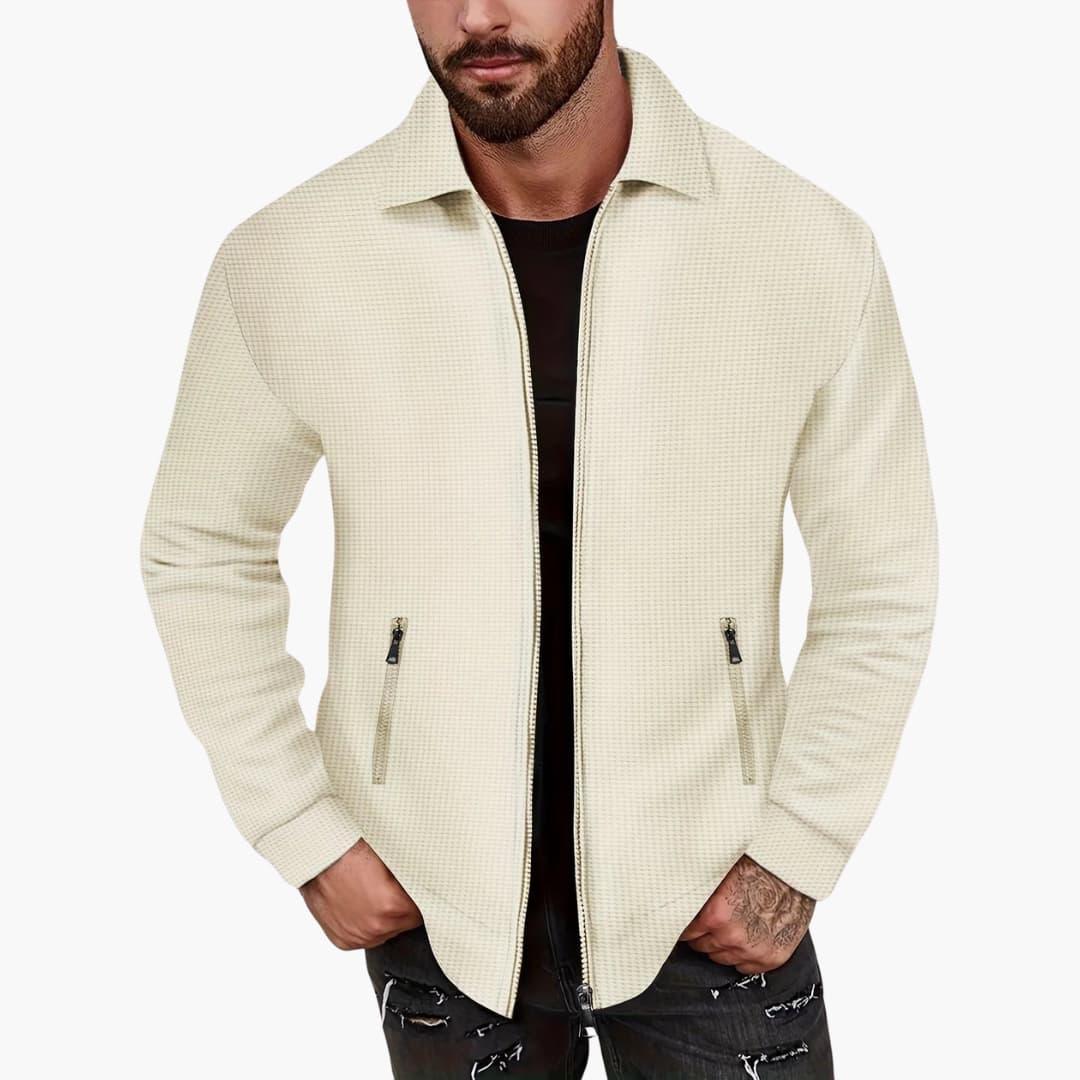 Schlanke Übergangsjacke für Herren 4