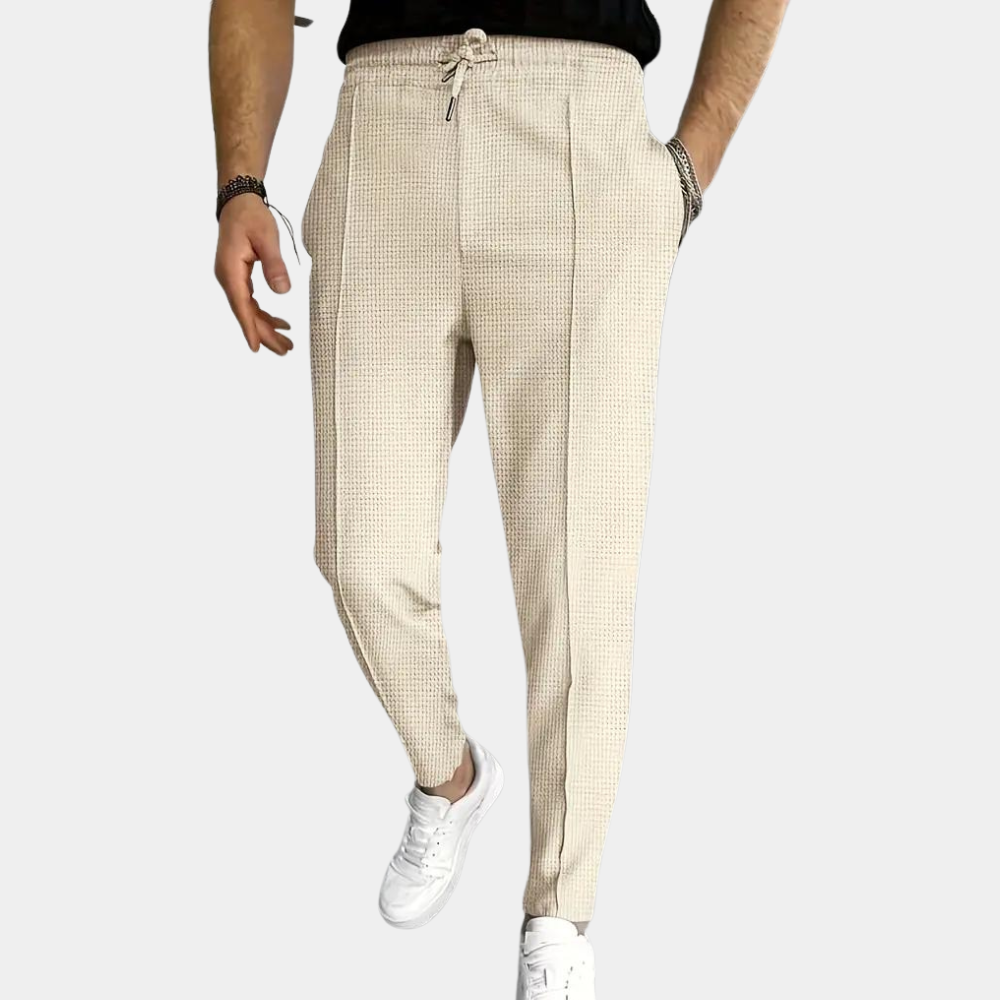 Schmale Jogginghose für Männer Slim Fit Elastisch - BerlinGlamour