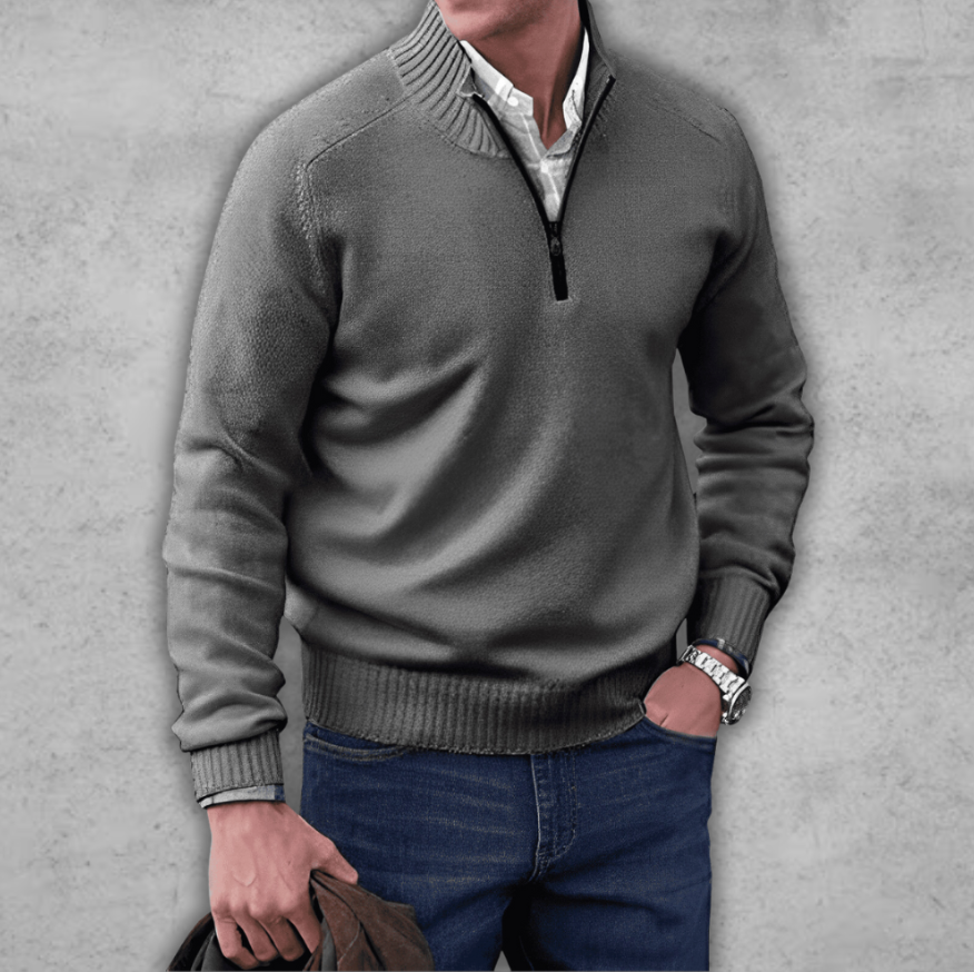 Herren Pullover Baumwolle Elegант Bequem