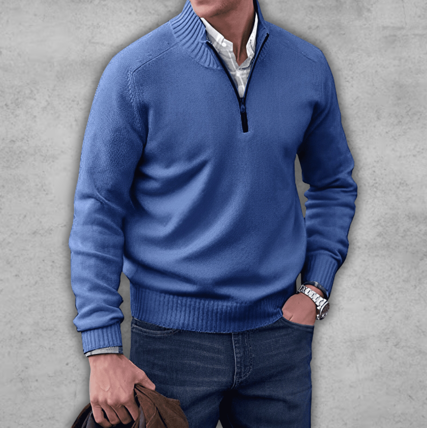 Herren Pullover Baumwolle Elegант Bequem