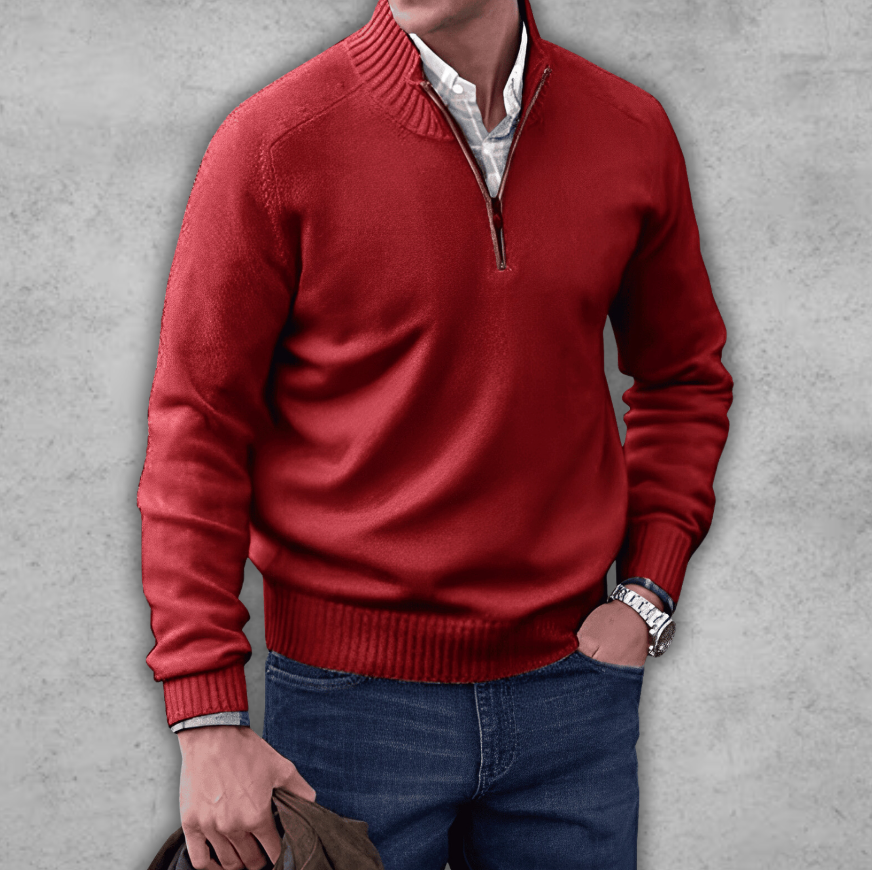 Herren Pullover Baumwolle Elegант Bequem
