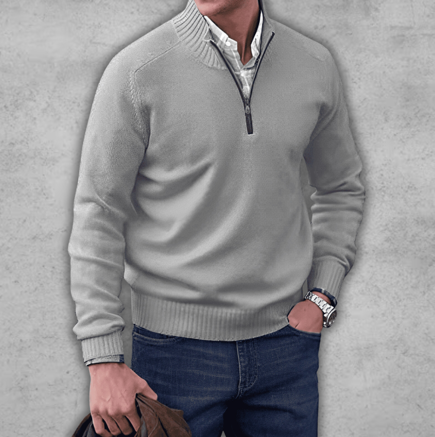 Herren Pullover Baumwolle Elegант Bequem