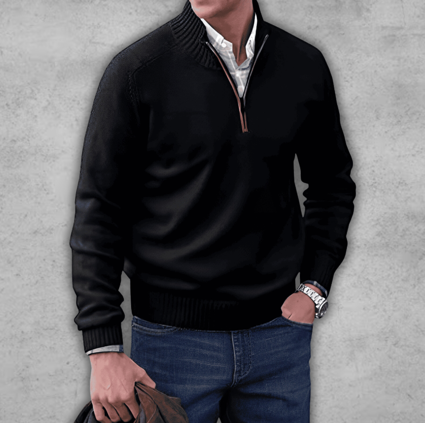 Herren Pullover Baumwolle Elegант Bequem