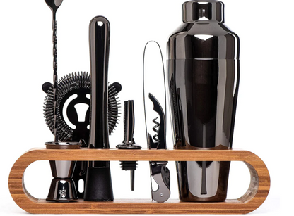 Metallisches Bar-Set Modern Elegantes Cocktail Zubehör