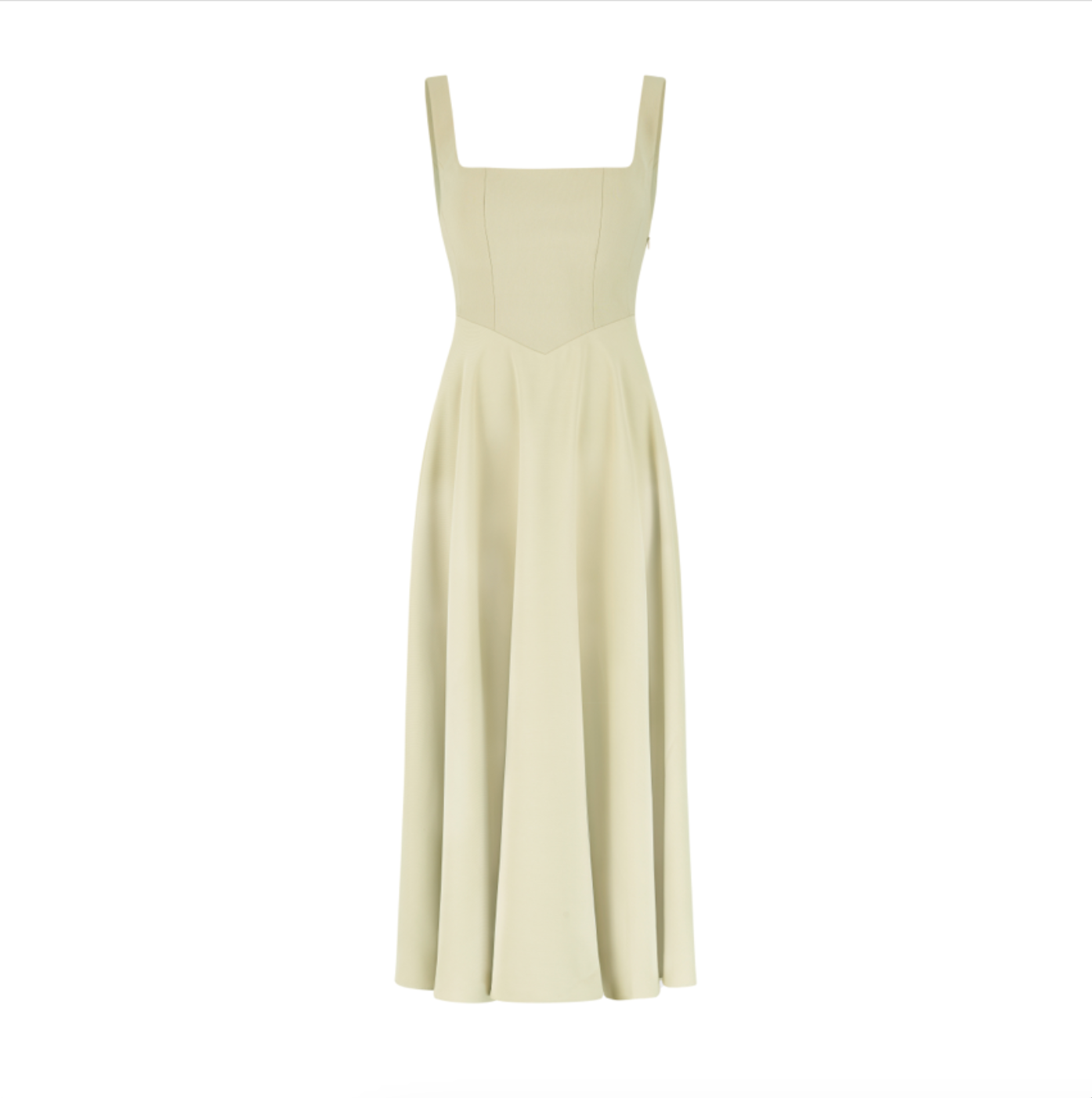Elegantes Maxikleid A-Linie Schwarz Weiß Mintgrün Lang