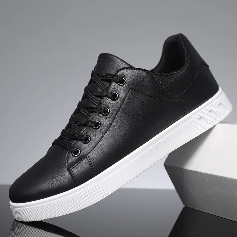 Leder Herrenschuhe Klassisch Elegant Braun
