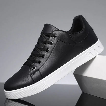 Leder Herrenschuhe Klassisch Elegant Braun