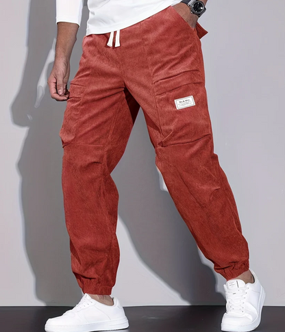 Herren Cordhose Stylisch Warm Bequem