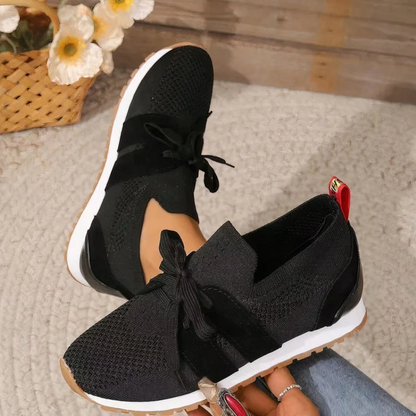 Damen Sneaker Leicht Atmungsaktiv Komfort Mesh