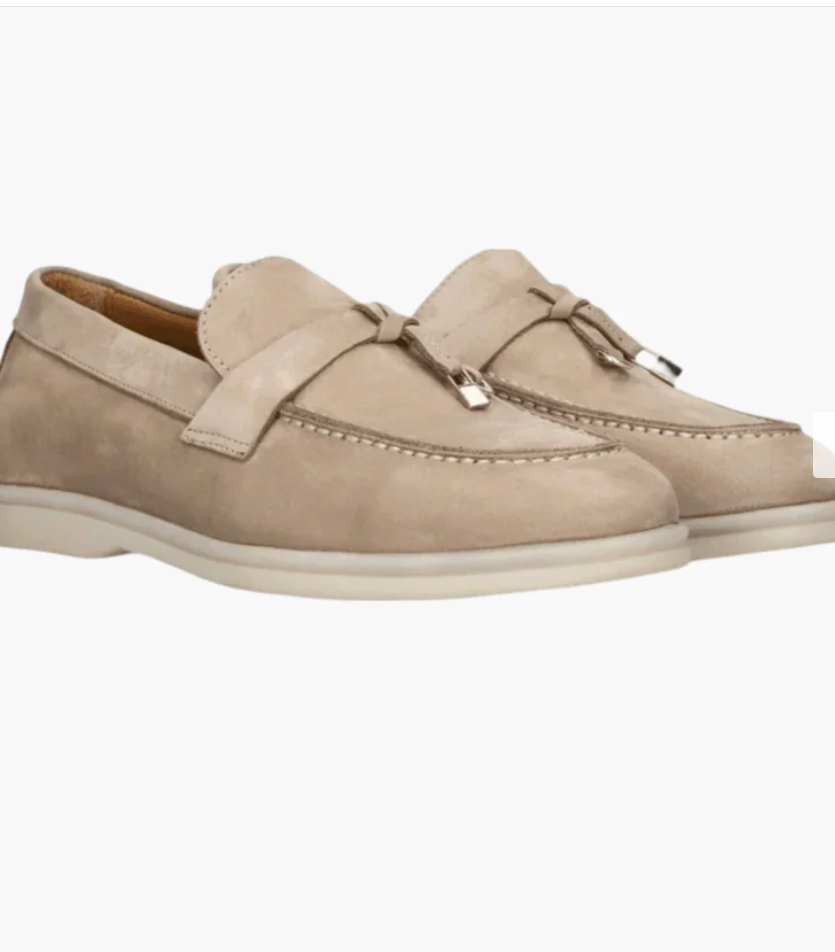 Elegante Wildleder Loafers Schuhe Berlin Stil