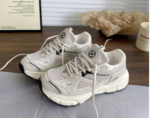Damen Sneaker Mehrfarbig Dicksohlige Schuhe Sportlich