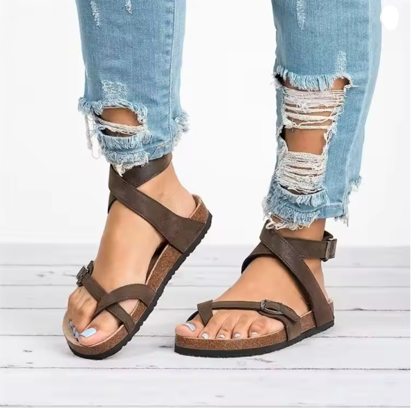 Orthopädische Sandalen Römischer Stil Komfortabel
