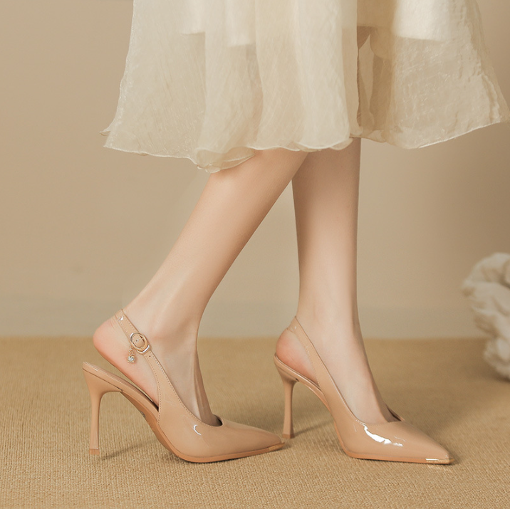 Elegante Slingback Pumps Damen Absätze
