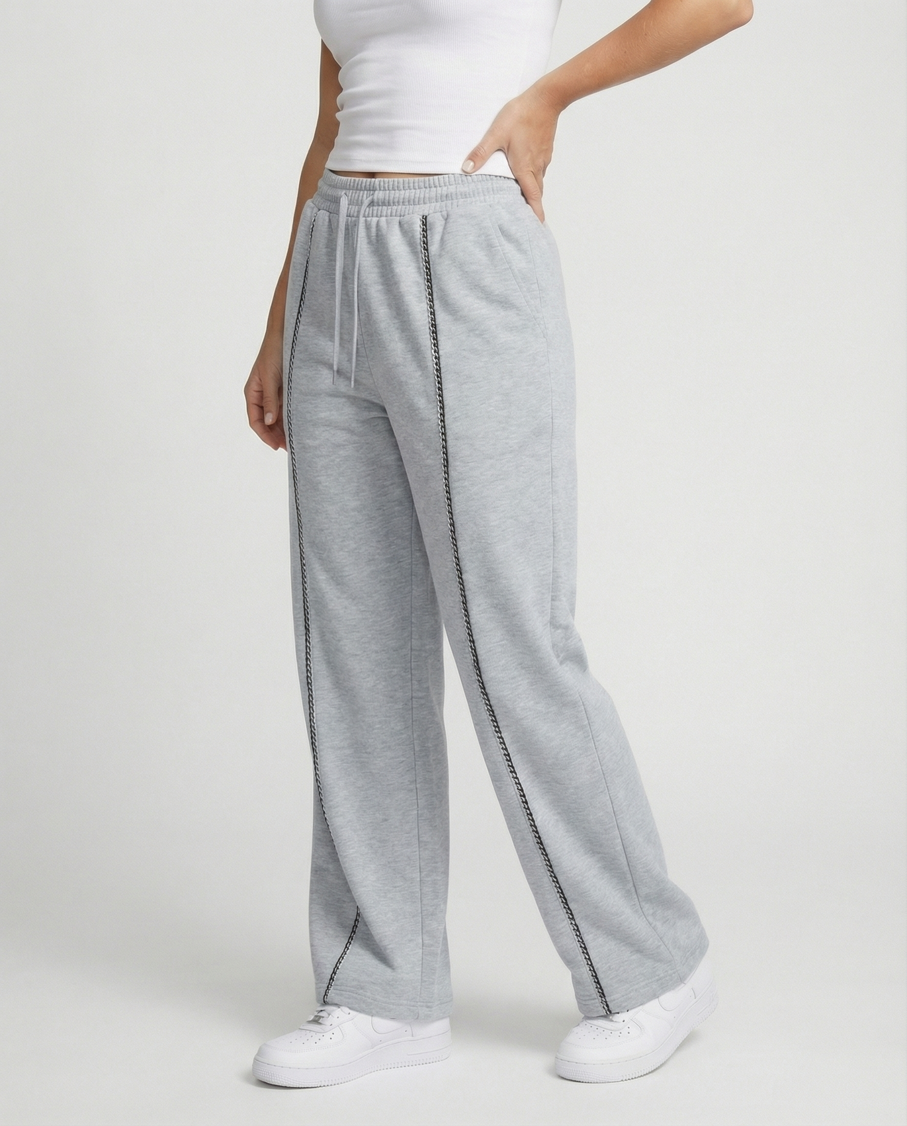 Damen Sportliche Freizeithosen Bequem Elastisch Locker - BerlinGlamour