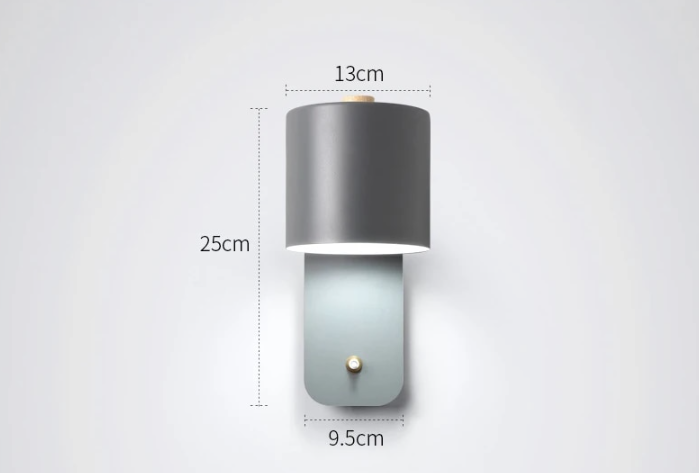 LED Wandleuchte Modern mit Schalter für Wohnzimmer