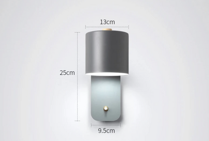 LED Wandleuchte Modern mit Schalter für Wohnzimmer