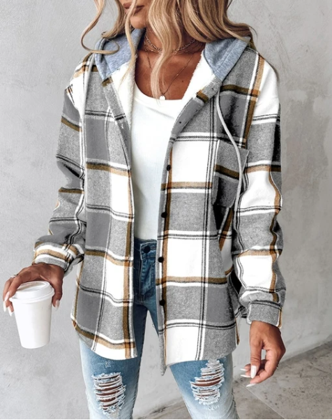 Gemütliche Winterjacke Damen Warm