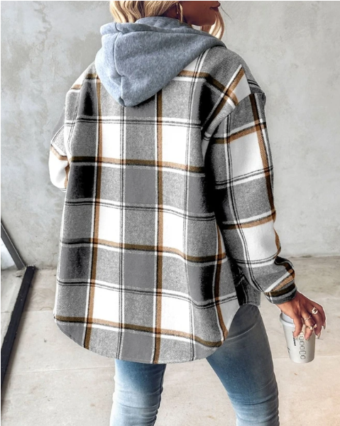 Gemütliche Winterjacke Damen Warm