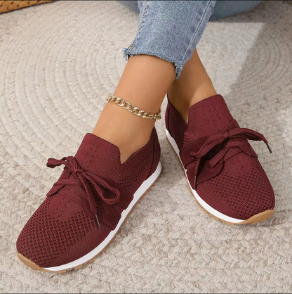 Damen Sneaker Leicht Atmungsaktiv Komfort Mesh - BerlinGlamour
