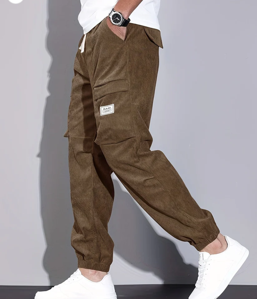 Herren Cordhose Stylisch Warm Bequem