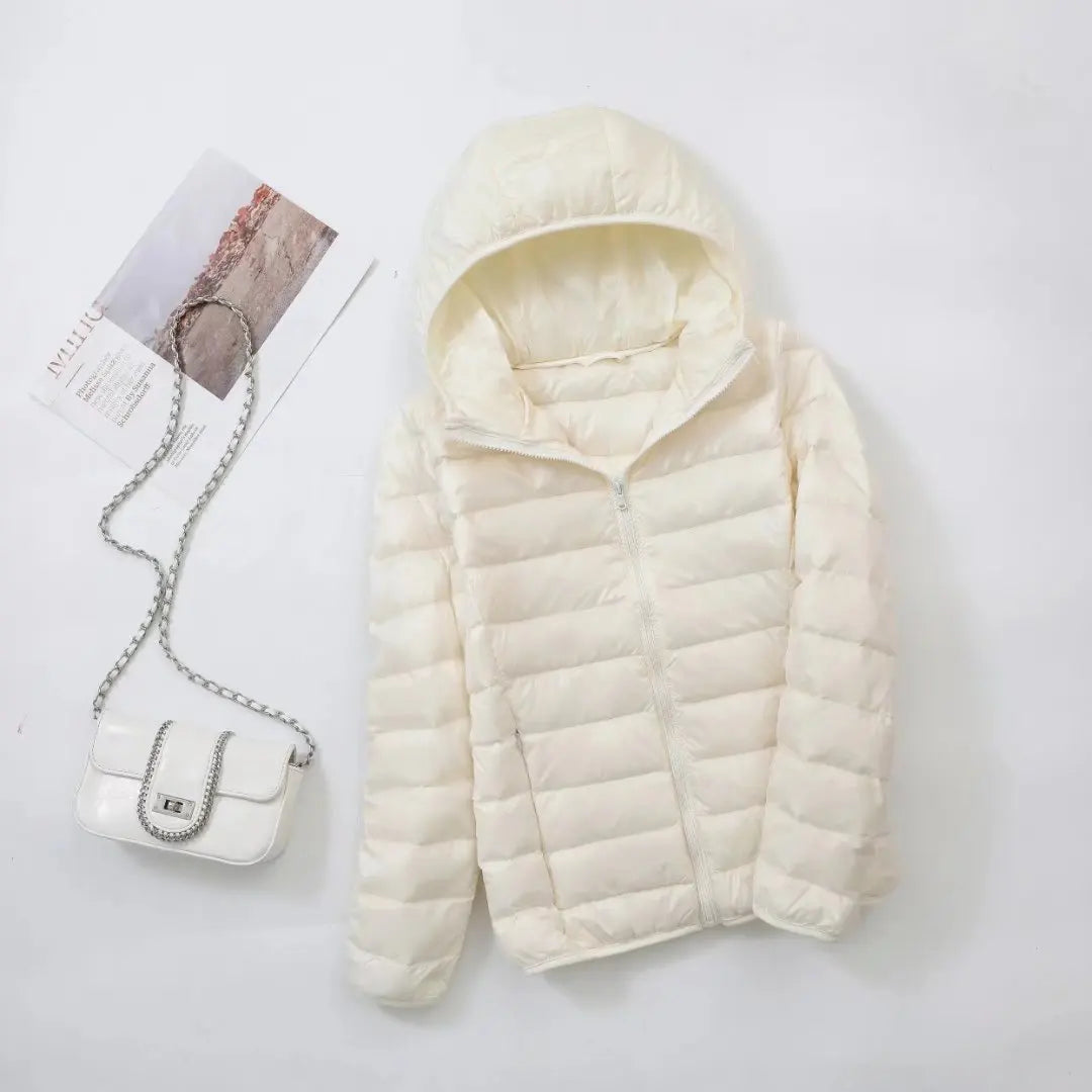 Daunenjacke Kapuzenjacke Warm Winter Damen