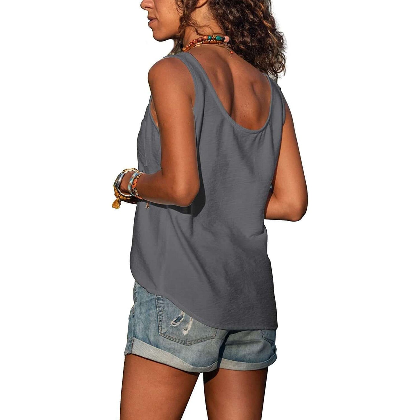 Elegantes Damen Tanktop Modern Frauen Oberteil - BerlinGlamour