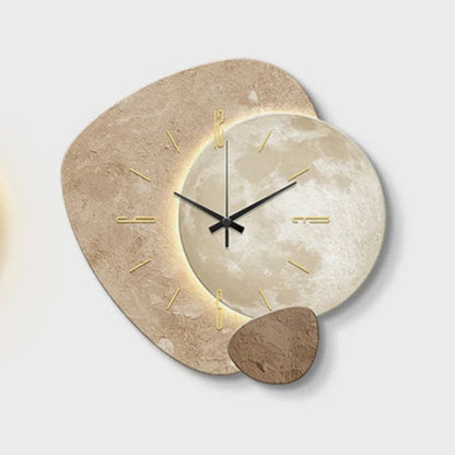 Skandinavische Wanduhr Modern Minimalistisch Weiss