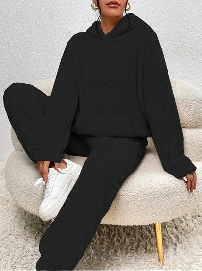 Damen Pullover Set Zweiteilig Gemütlich Warm