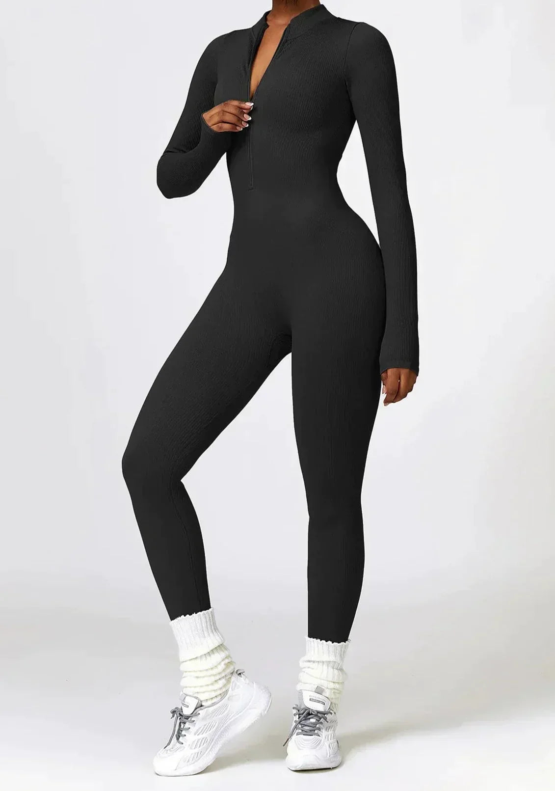 Aktiver Jumpsuit Stretch Damen Sportanzug