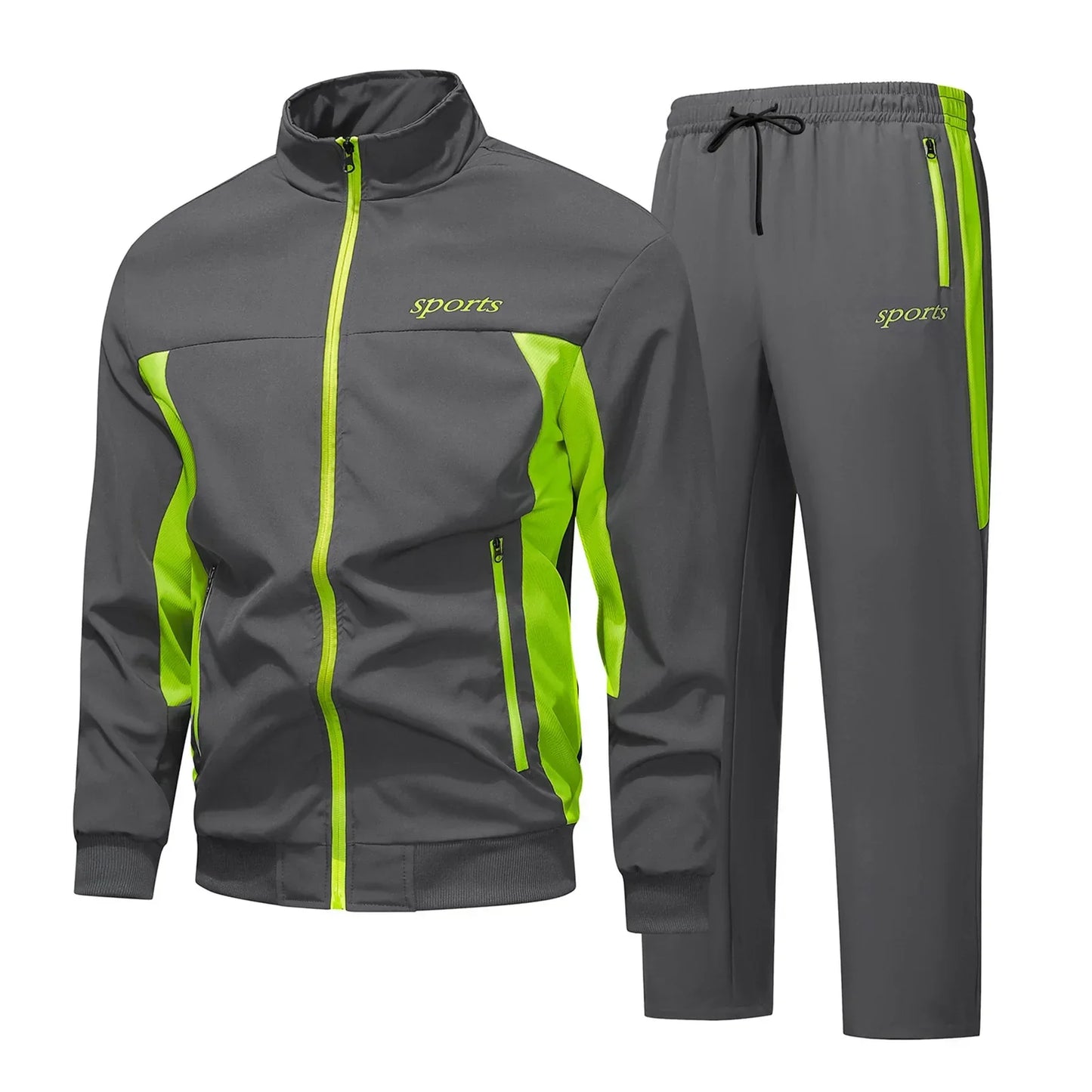 Herren Sportanzug Trainingsoutfit Funktionsshirt