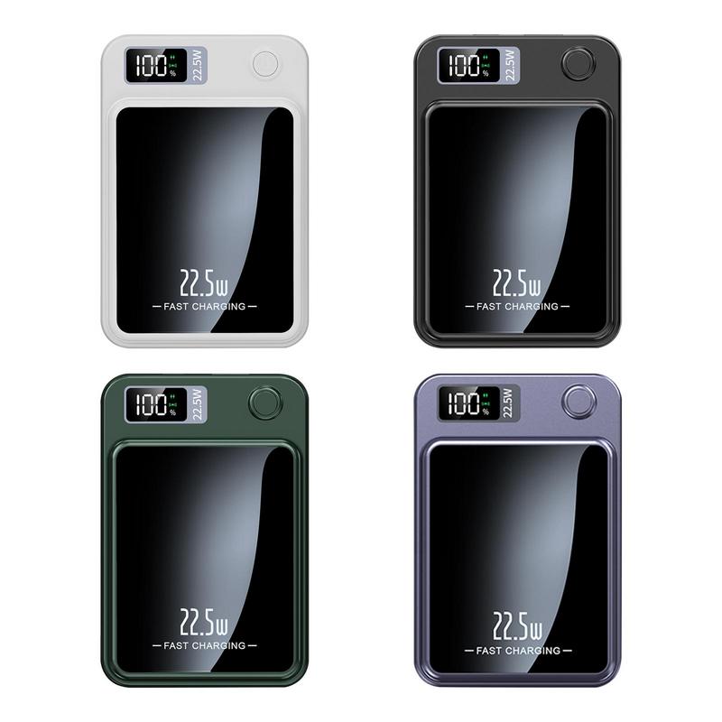 Drahtloser Power Bank Doppelter Energie Magnetisch