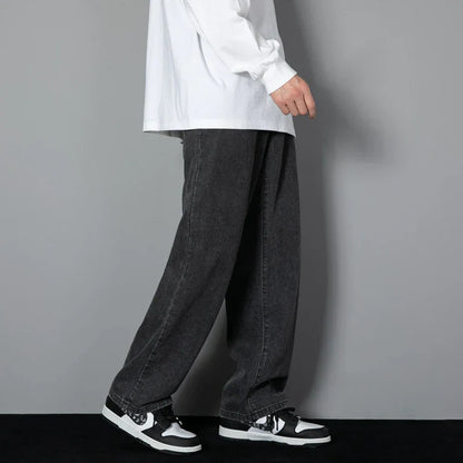 Herren Jeans Weit Bein Relaxed Fit