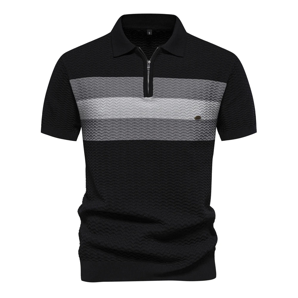 Herrenhemd Rippenmuster Modern Slim Fit