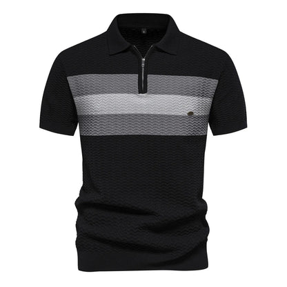 Herrenhemd Rippenmuster Modern Slim Fit