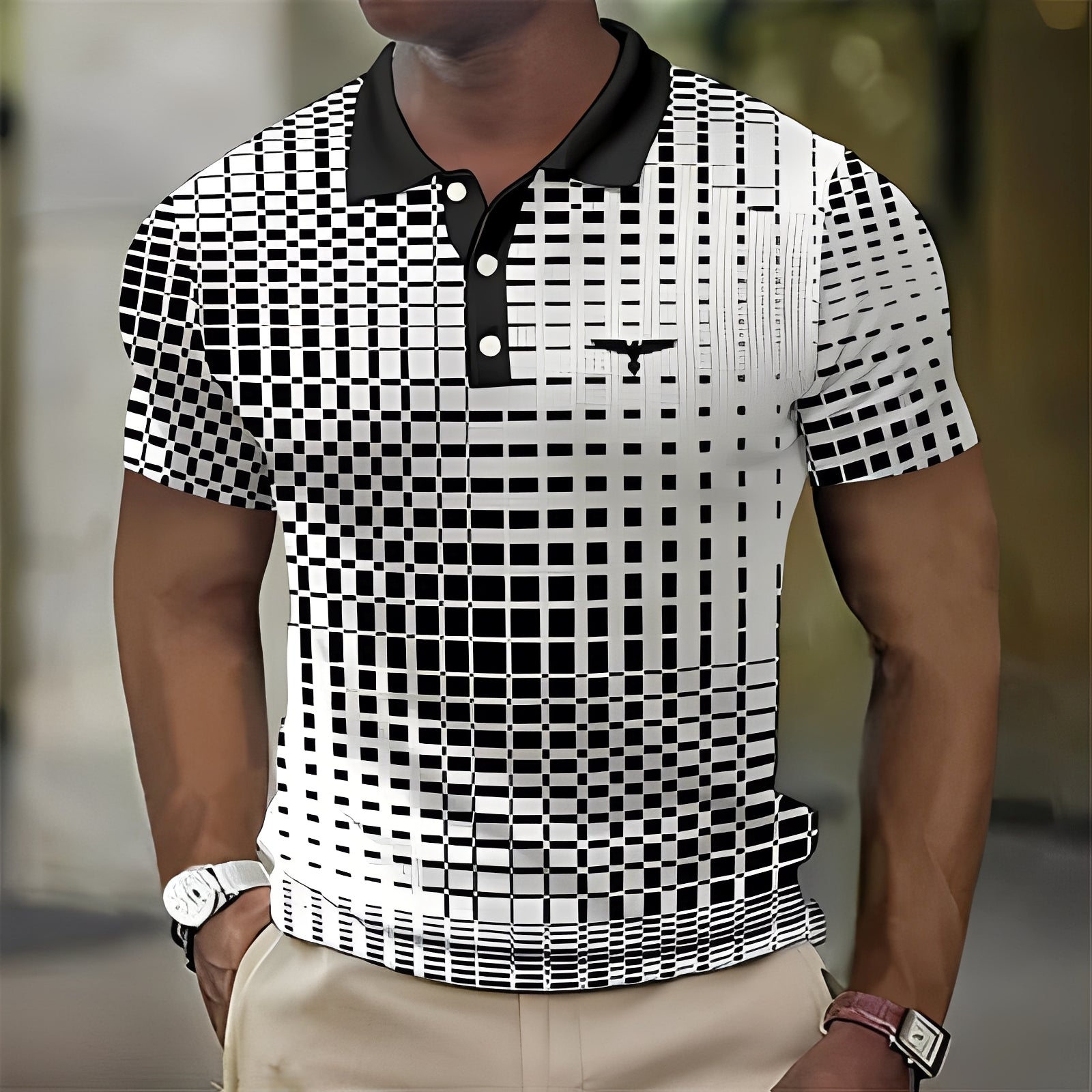 Herren Poloshirt Premium Qualität Slim Fit - BerlinGlamour