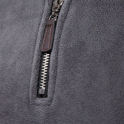 Fleece Rollkragenpullover Warm Modern