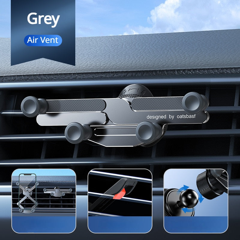Auto Handyhalter Drehbar Unsichtbar Luftauslass Montage