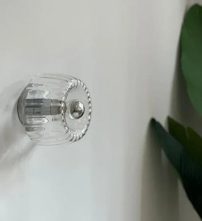 Moderne Glas Wandleuchte Wandlampe Strahlen Effekt