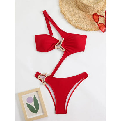 Bikini Monokini Sexy Damen Strand