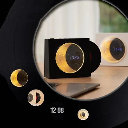 Kabelloser Lautsprecher Wecker Bluetooth Uhr Modern