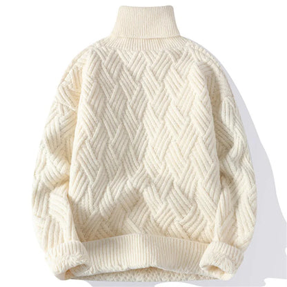 Herrenpullover Elegantes Strickdesign Modern