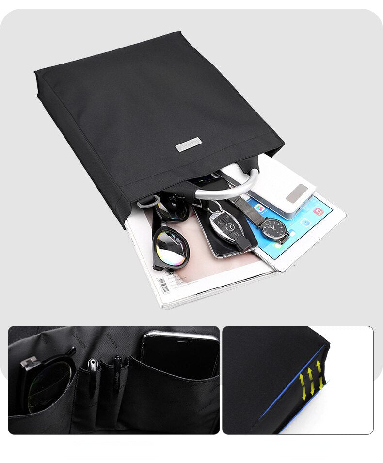 Herren Schultertasche Stadtstyle Leder Umhängetasche